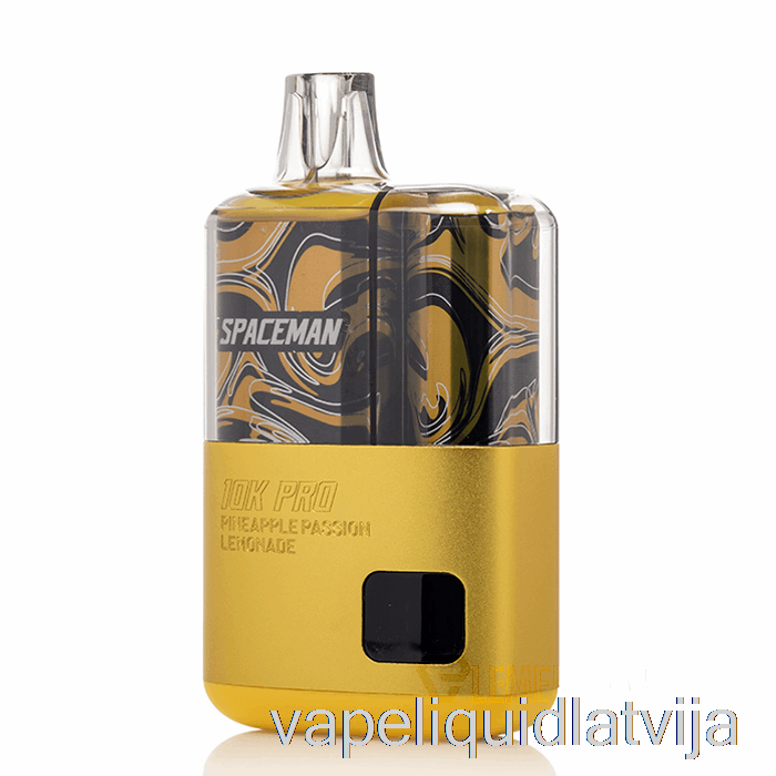 Spaceman 10k Pro Vienreizējās Lietošanas Ananāsu Passion Limonādes Vape šķidrums